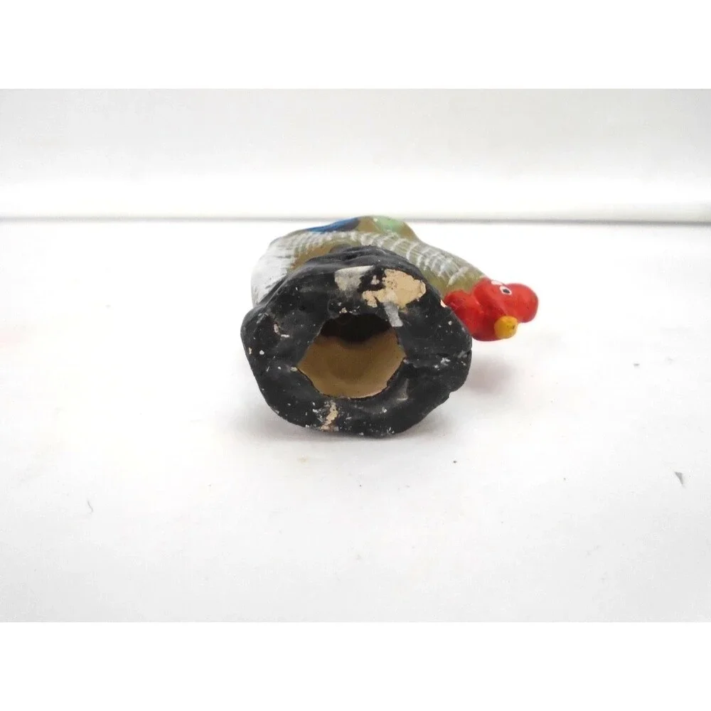 Vintage Clay Critters Rooster Lafayette IN Ceramic Resin Figurines